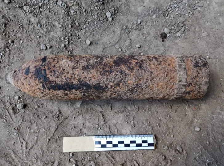 В Башкирии в поле нашли снаряд времен Гражданской войны