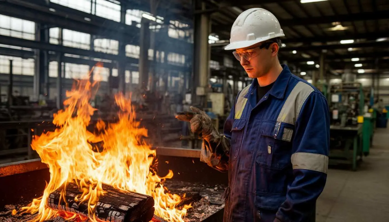 Спецодежда загорелась на работнике уфимского завода: известны подробности