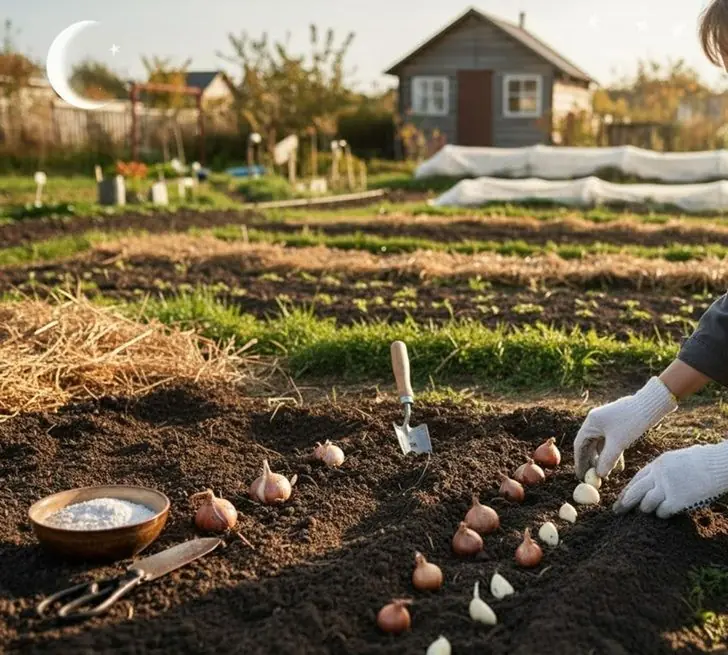 Когда лучше сажать чеснок и лук в ноябре 2025 года: советы по лунному календарю