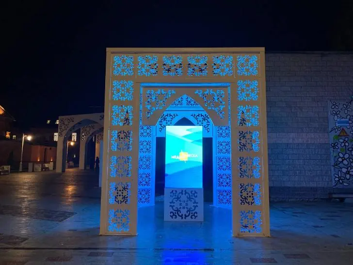 Мэр Уфы отчитался о работах около мечети в центре города