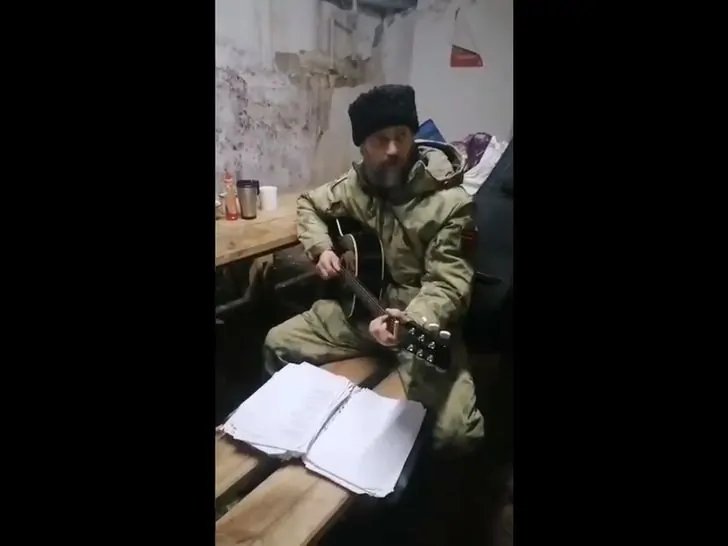 Священник спел песни для мобилизованных из Башкирии
