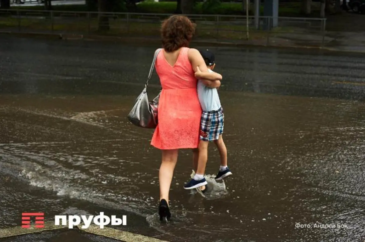 Чиновники объяснили, почему ливневки в Уфе не справляются с сильными дождями