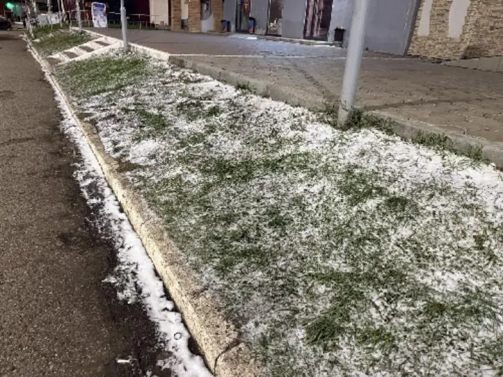 Ночью в Уфе выпал первый снег