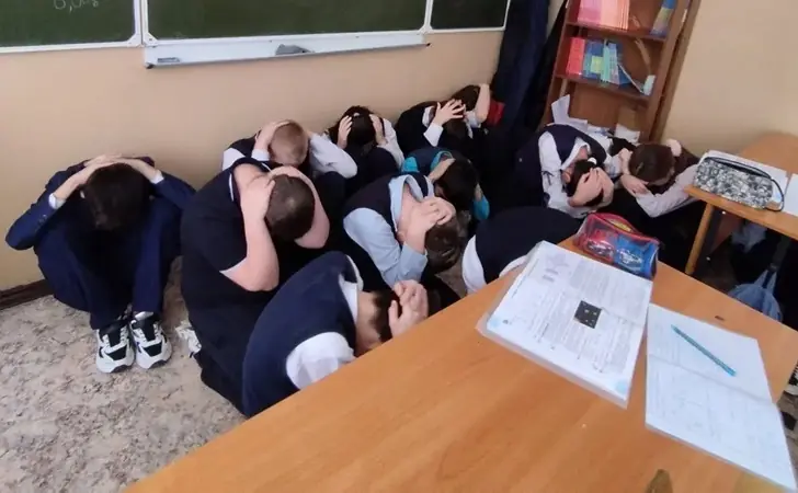 В школе под Уфой начали отработки вооруженных нападений в школе