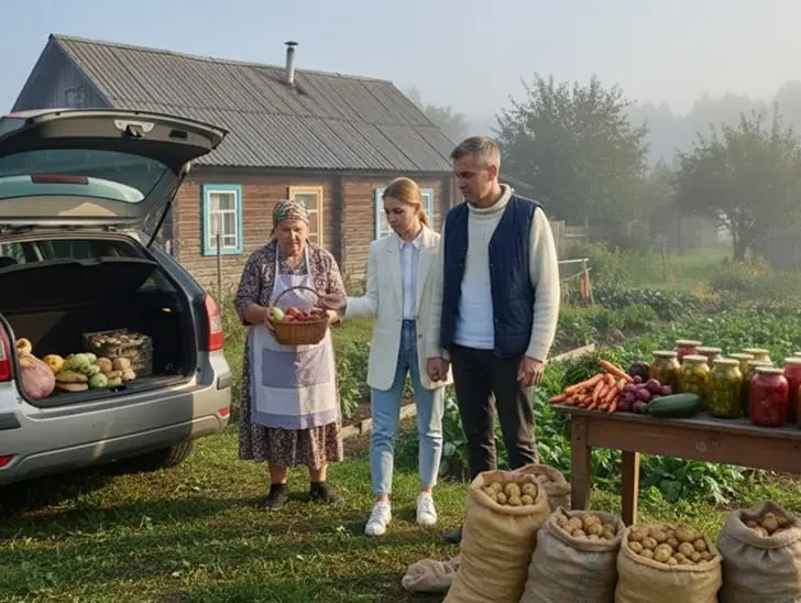 «У вас много, а у нас дорого»: как городские родственники грабят деревенских во время сбора урожая