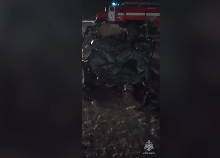 Десяток машин попал в аварию на трассе М-5 в Башкирии