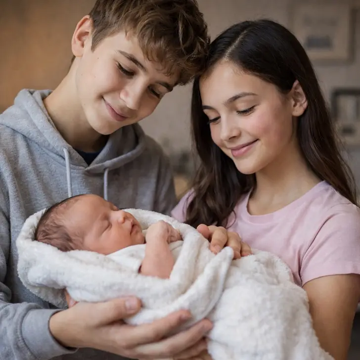 16-летняя девочка из Уфы родила ребенка. Отец – её одноклассник