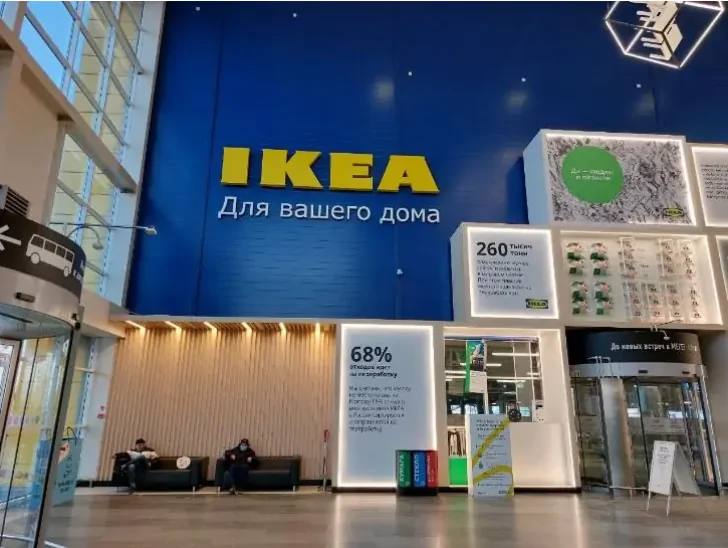 IKEA прекратила принимать новые заказы