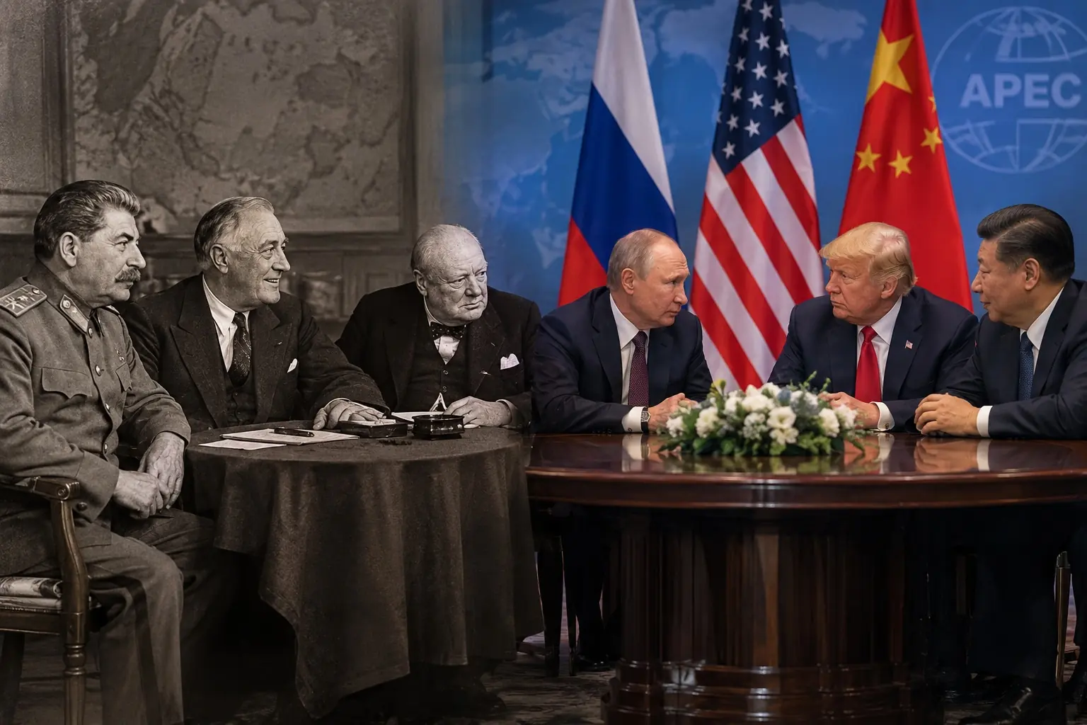 В Кремле прокомментировали идею «новой Ялты» с участием Путина, Трампа и Си