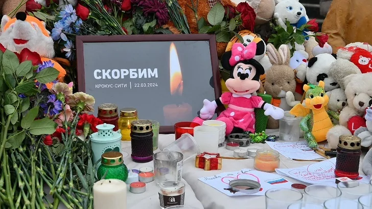 В Уфе почтили память жертв теракта в «Крокус Сити Холле»