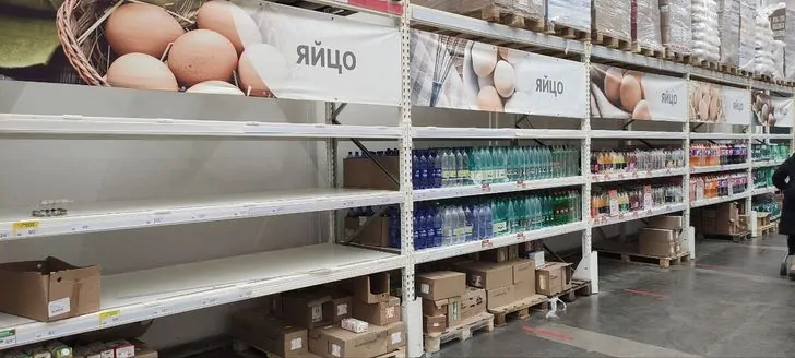 «Куда они пропали?»: в Башкирии на прилавках Ашана нет яиц