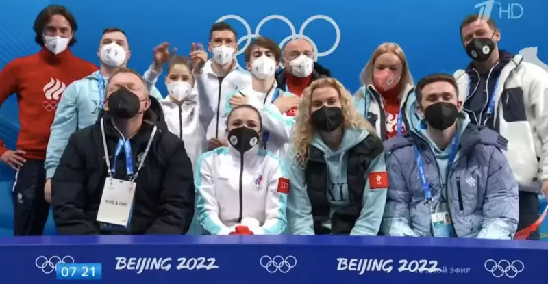 Сборная России сохранила бронзу за командник по фигурному катанию на Олимпиаде