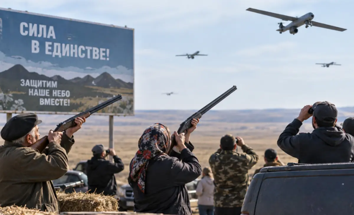 В России предложили массово привлекать население к отражению атак БПЛА