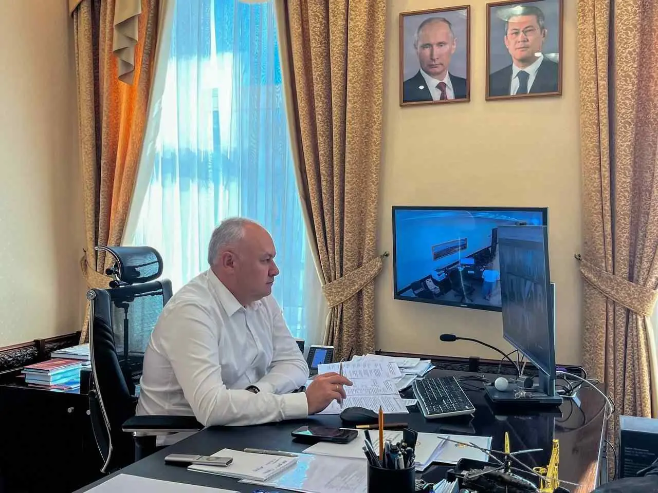 Хабиров отчитал возможно будущую замену Назарова на посту премьера Башкирии