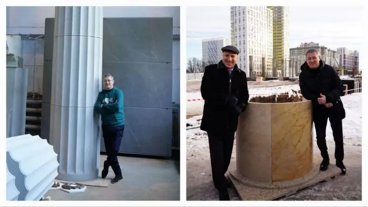 Глава Башкирии показал колоннаду Дворца борьбы