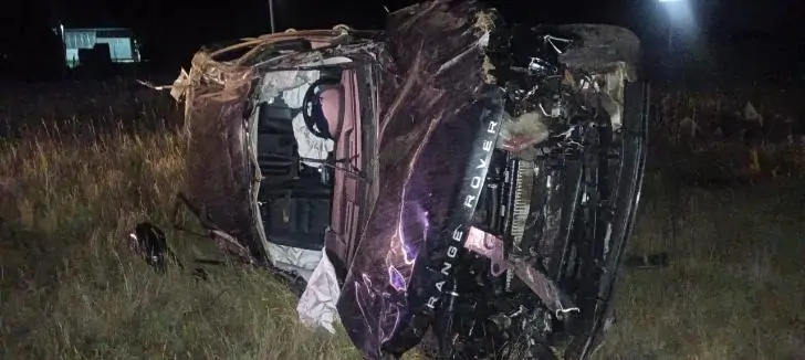 В Башкирии дорогая иномарка попала в страшную аварию 