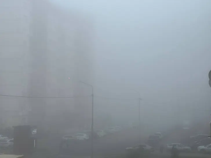 Уфу накрыл непроглядный туман