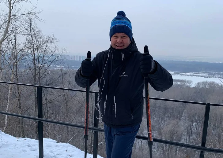 Дмитрий Губерниев провел тренировку на «Уфимском ожерелье»