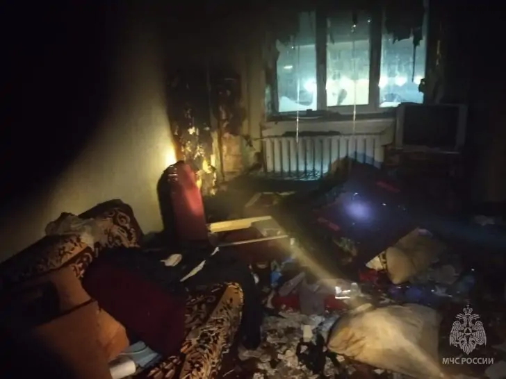 В Башкирии 57-летний мужчина скончался в больнице из-за пожара