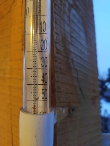 -54° показал термометр в Башкирии