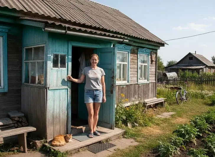 Немка: «Живу одна, мужика не хватает» — деревенская женщина позвала туриста в дом