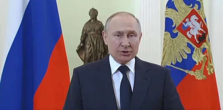 Путин: срочники и запасники не будут участвовать в спецоперации на Украине