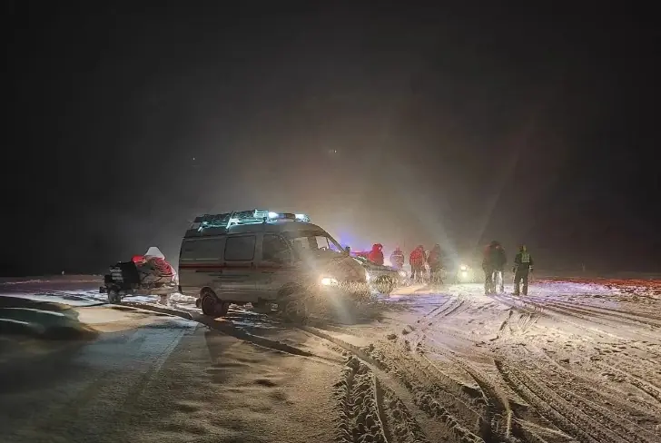 Метель парализовала важнейшую трассу в Башкирии