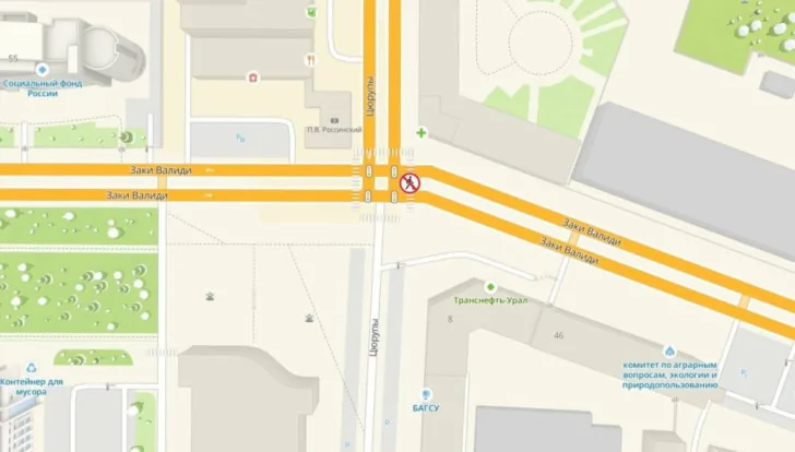 Для борьбы с пробками в центре Уфы введут новую схему движения