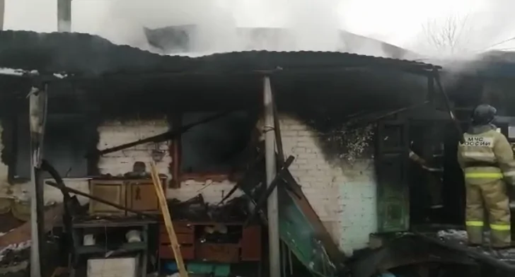 В Башкирии два человека погибли в пожаре
