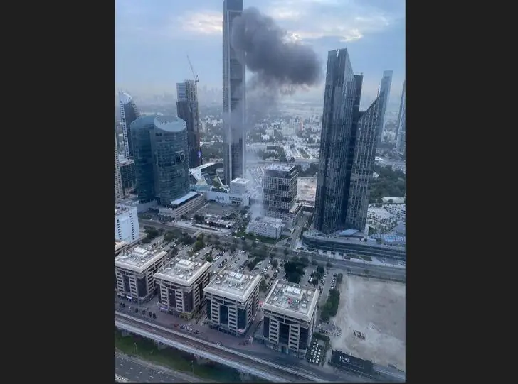 Иранские БПЛА нанесли удар по небоскребу Дубая