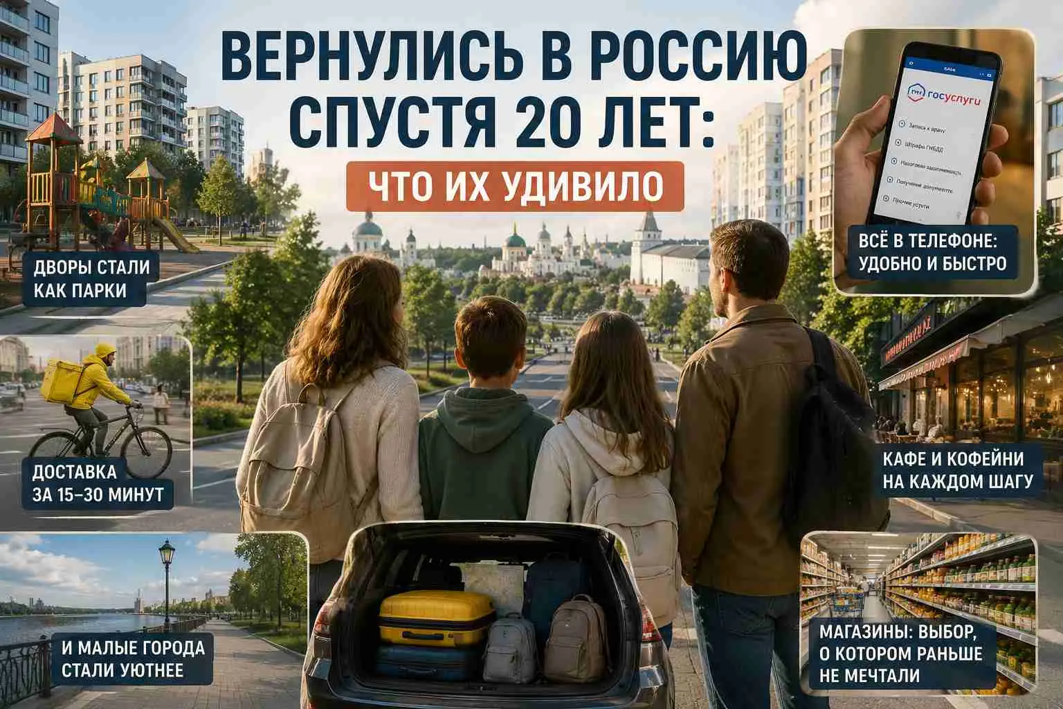 Через 20 лет вернулись из Германии в Россию. Вот что удивило больше всего