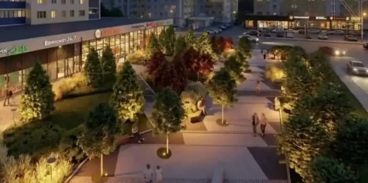 «Лучше бы ларьки снесли»: уфимцы отреагировали на обустройство нового сквера в городе