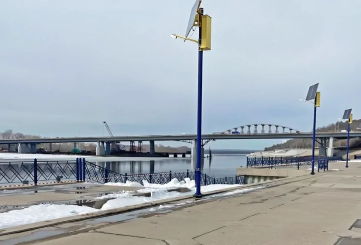 В Уфе на новой набережной демонтируют ограждения