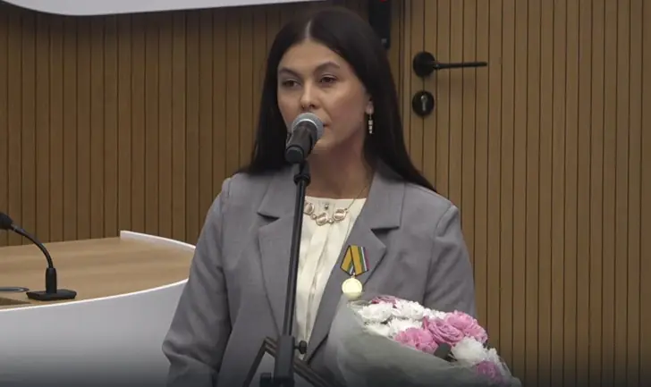 Волонтерку из Башкирии наградили медалью Минобороны РФ