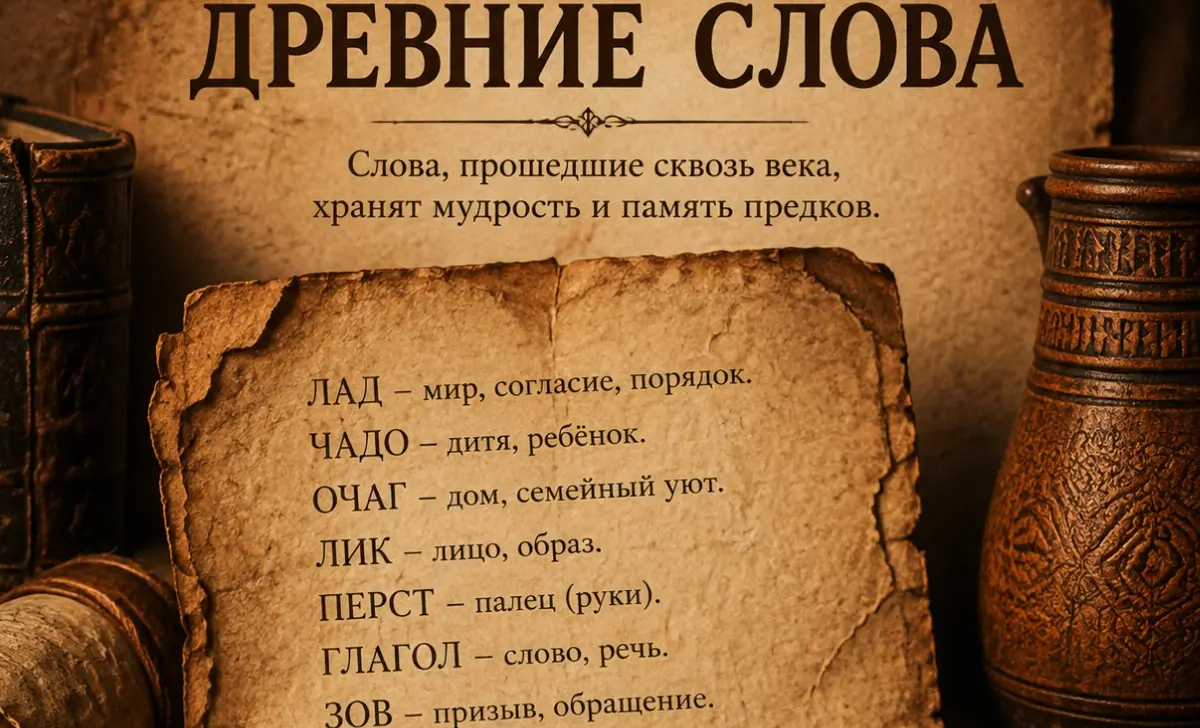 Самые старые слова в языке: что дошло до нас из глубины веков