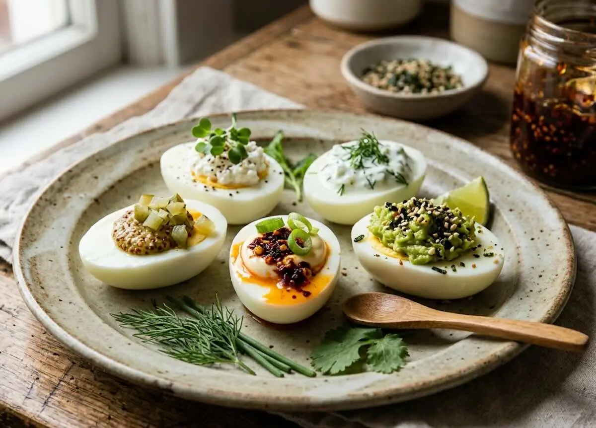 Всего два ингредиента сделают вареные яйца намного вкуснее: простой лайфхак
