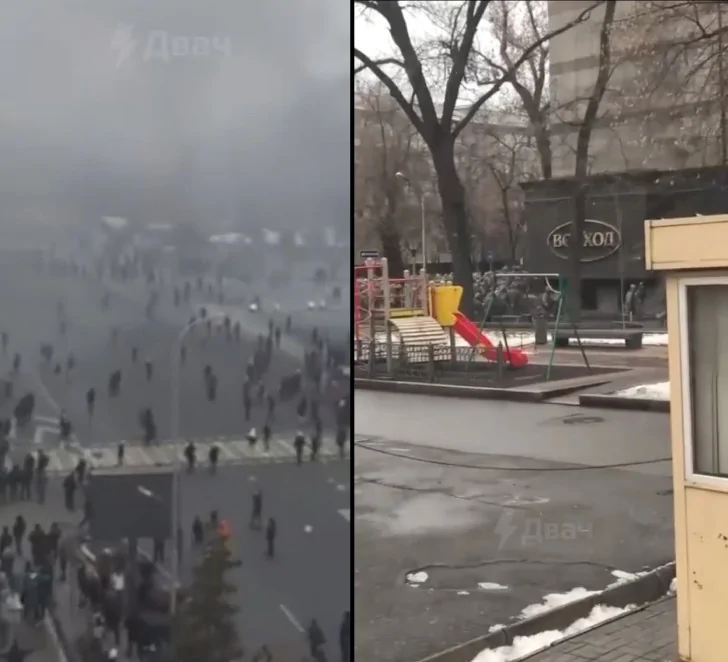 Протестующие в Казахстане захватили алма-атинскую резиденцию главы страны