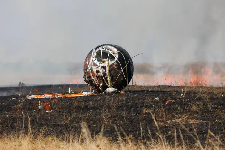 Живые организмы вернулись из космоса приземлились на спутнике рядом с Башкирией