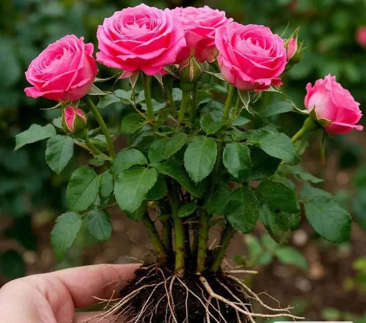 Куст роз из старого подаренного букета – как из черенка бесплатно сделать рассаду для сада