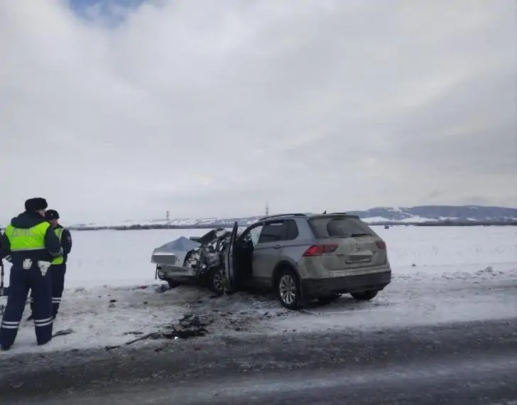 В Башкирии из-за аварии погибли два человека