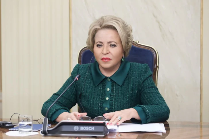 Валентину Матвиенко в третий раз избрали председателем Совета Федерации