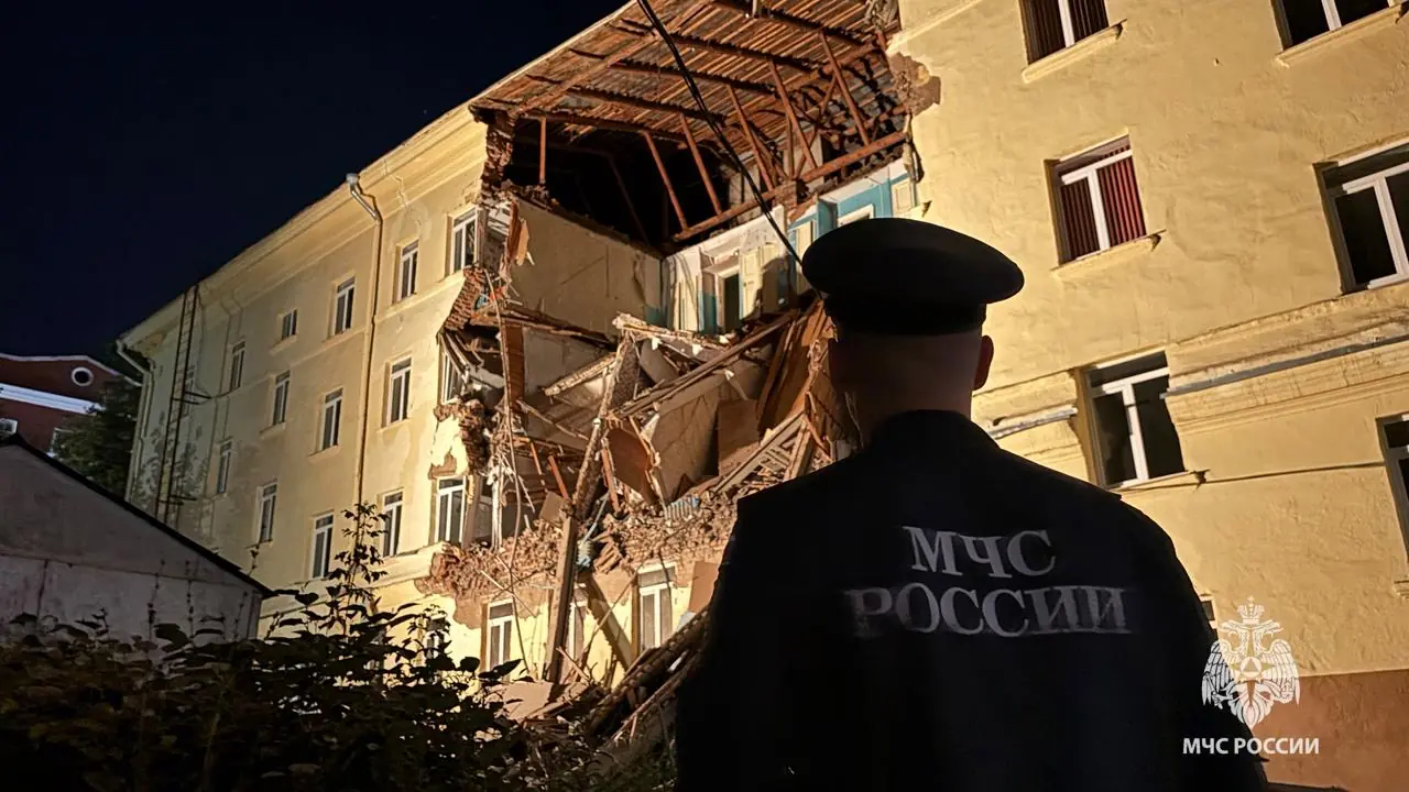 Что известно о доме в Уфе, который обрушился ночью?