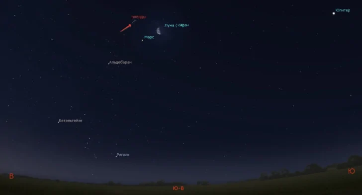 Жители Башкирии смогут увидеть уникальное небесное явление