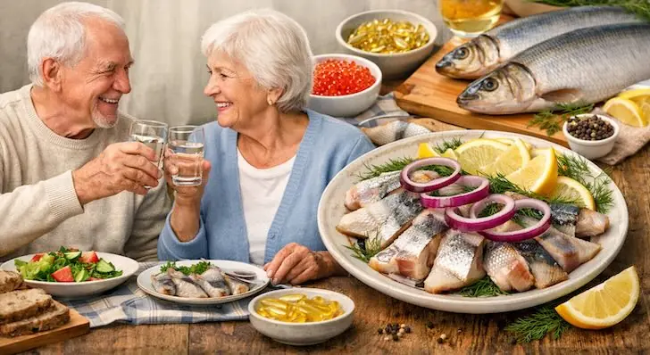 Назвали самую полезную рыбу для пожилых