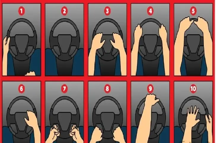 Водитель, как ты держишь руль? — быстрый тест раскроет, какой вы человек на самом деле