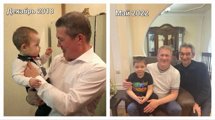 «Немного личного…»: Радий Хабиров поделился фотографией со своим тезкой