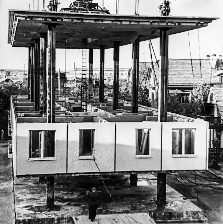 Как в СССР строили дом сверху вниз — и почему эту технологию похоронили