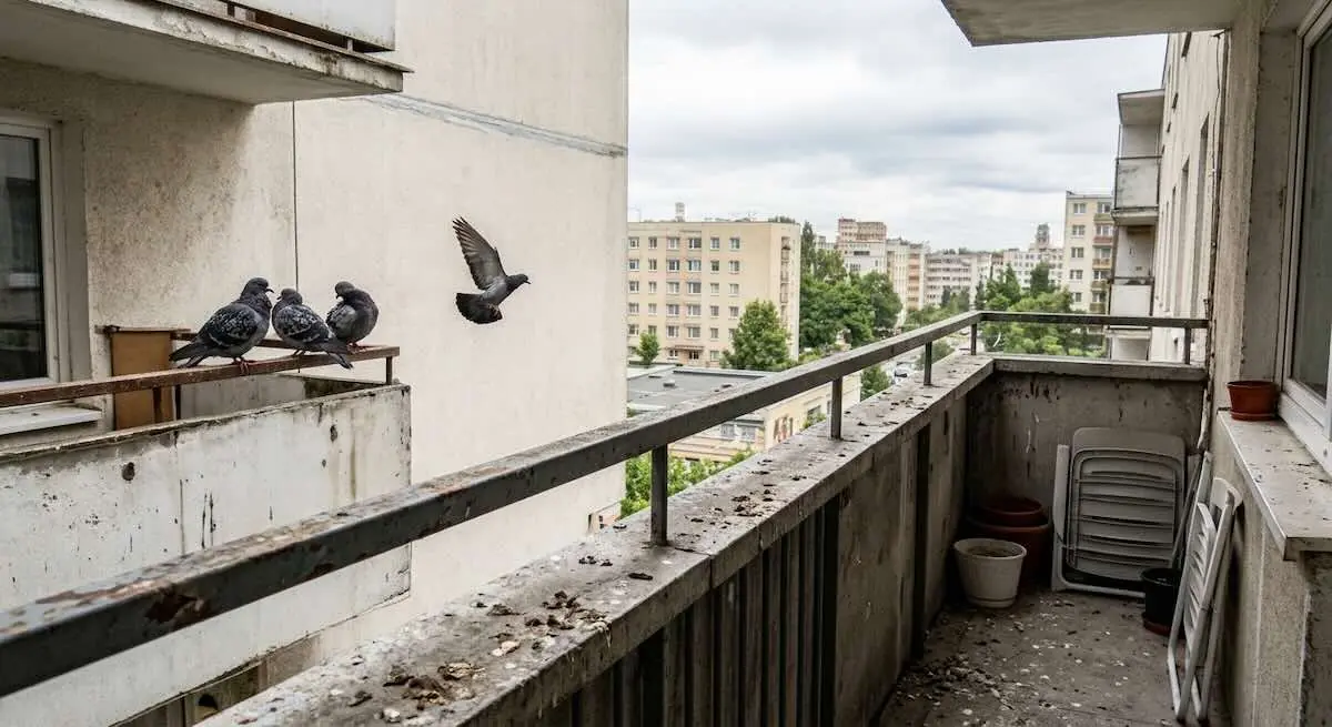 Как прогнать голубей с крыши или балкона: по-настоящему работает один метод