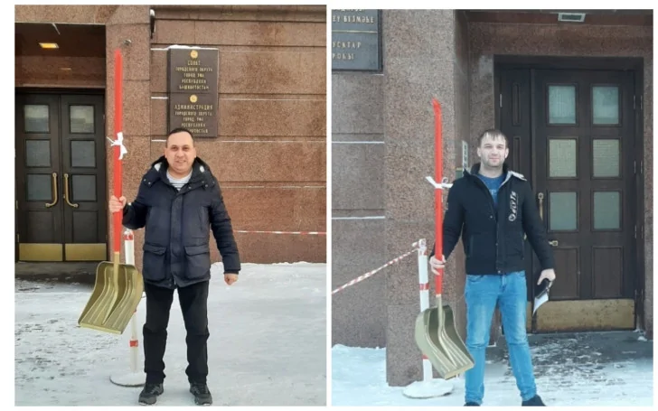 Мэра Уфы наградили «Золотой лопатой» за уборку снега в городе