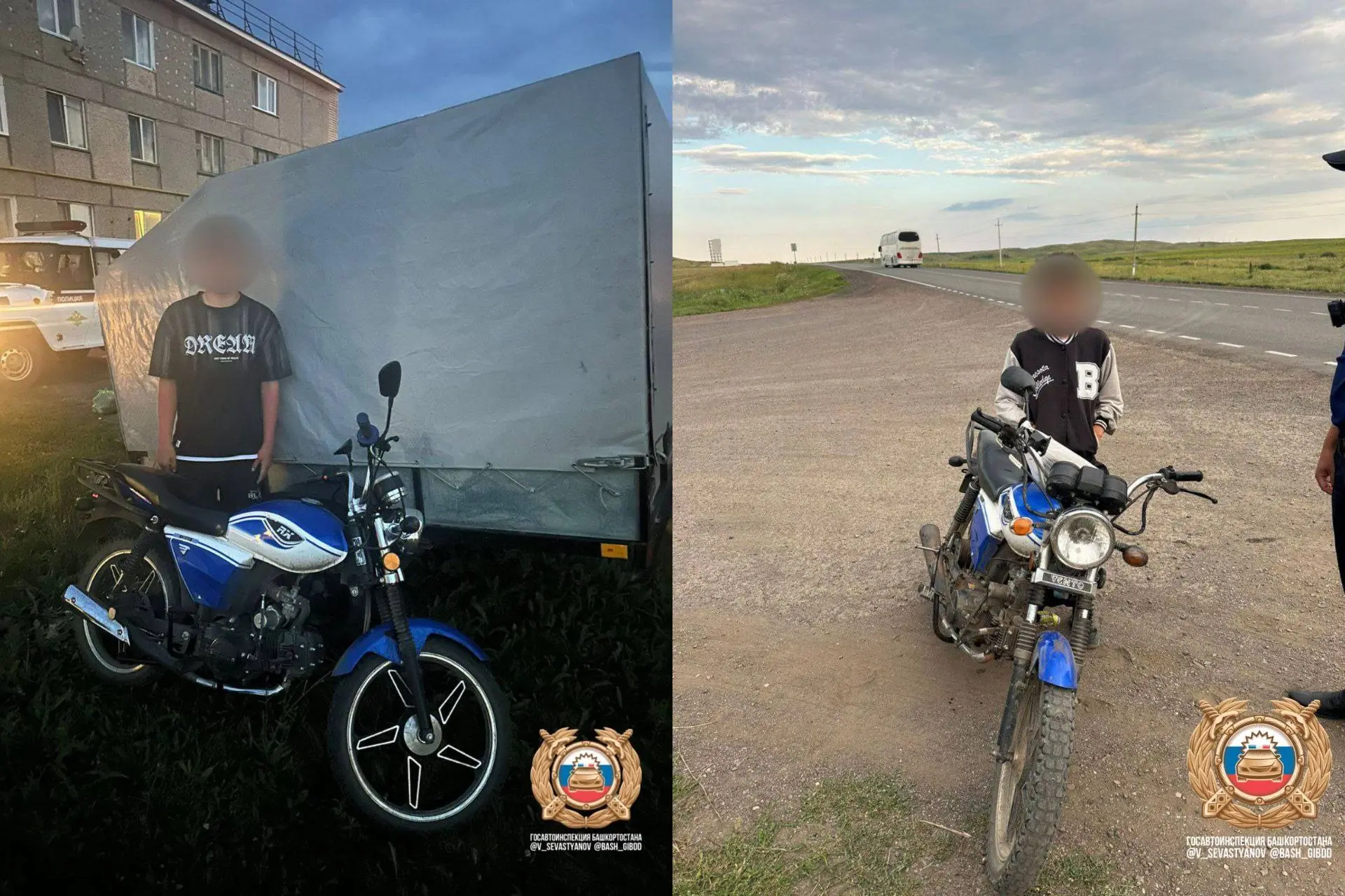 «11 лет, это ребенок!»: житель Башкирии осудил юных питбайкеров на дорогах